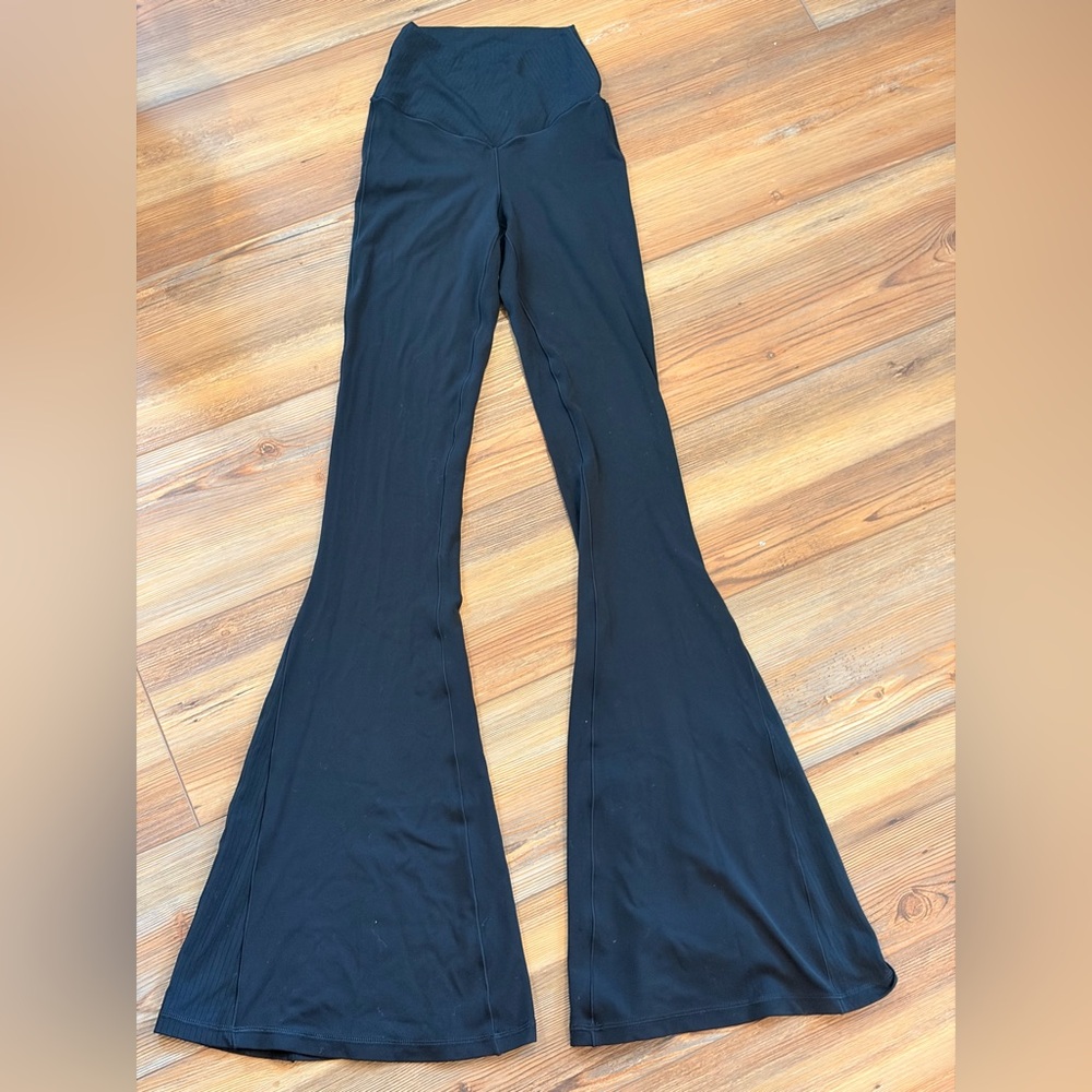 Offline by Aerie Black Flare Leggings Size XS